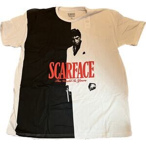 White Scarface T-Shirt- Men’s Size XL